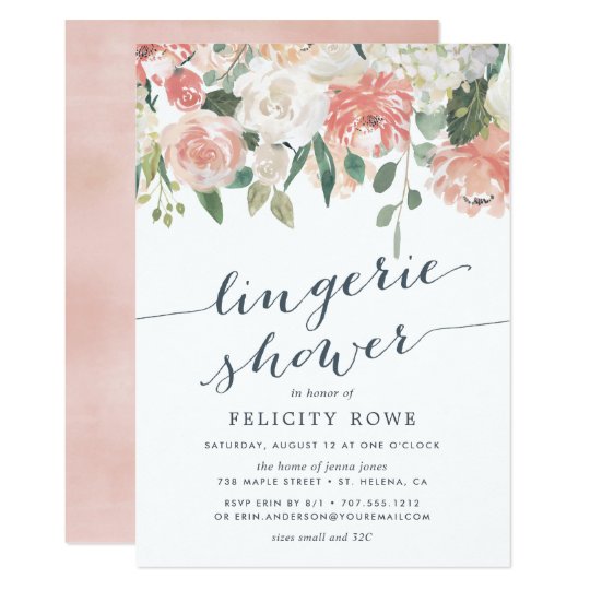 lingerie shower invite Gay in lingeries